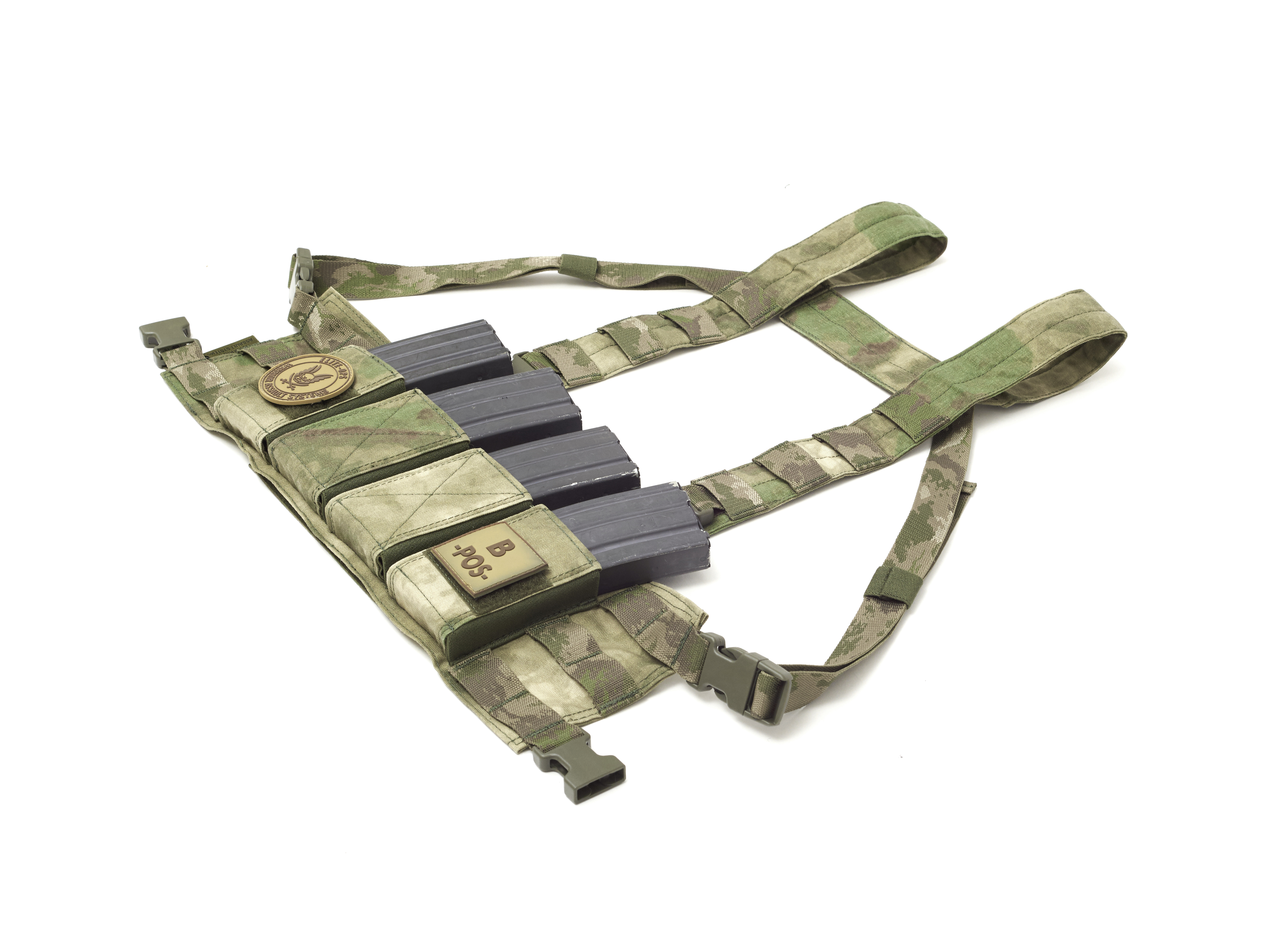 Low Profile Chest Rig ATACS FG Shooting Strategies